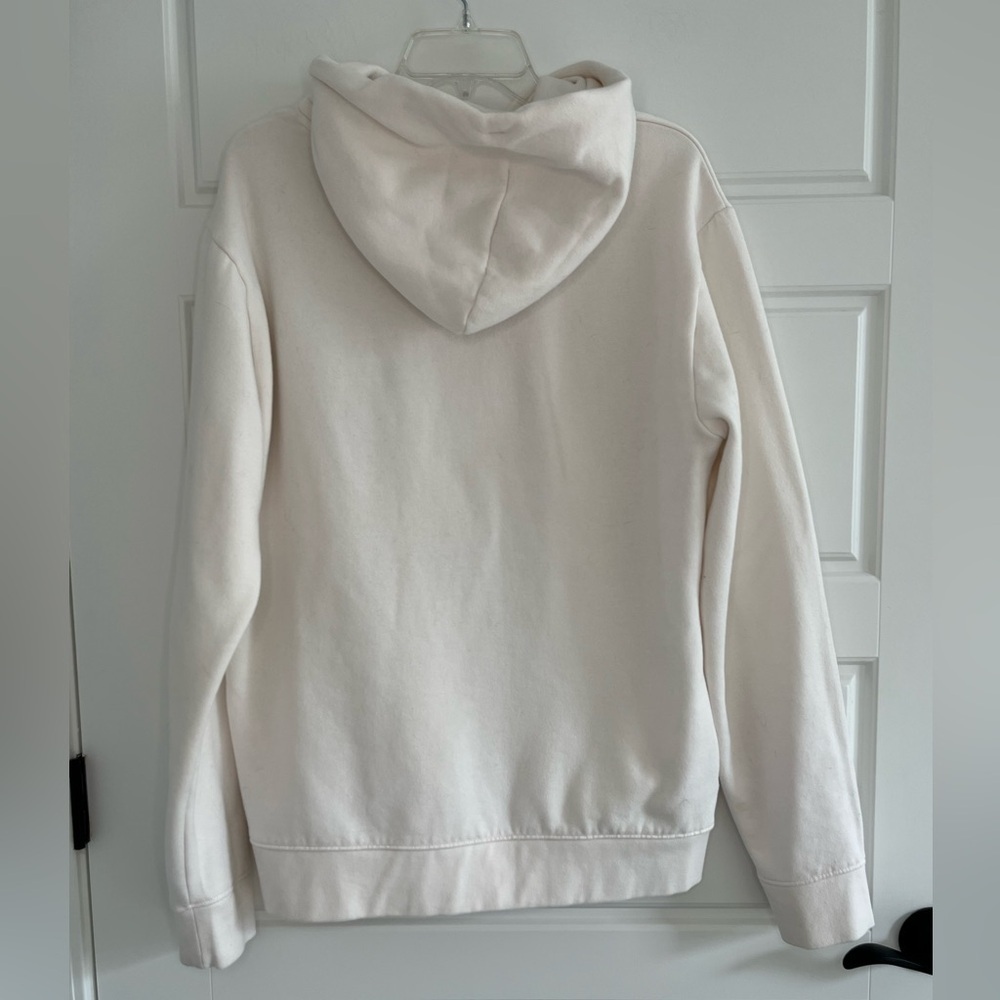 Polo Ralph Lauren Mens L White Beach Ball Polo Bear Hoodie Sweatshirt Preppy - Picture 5 of 16